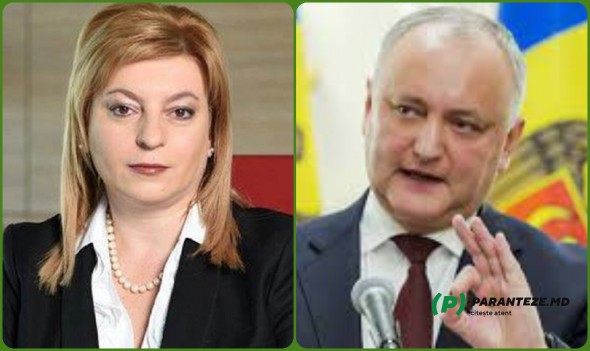 Îl numește MINCINOS pe Dodon? Ex-candidata socialiștilor la funcția de Prim-ministru: N-am trădat pe nimeni